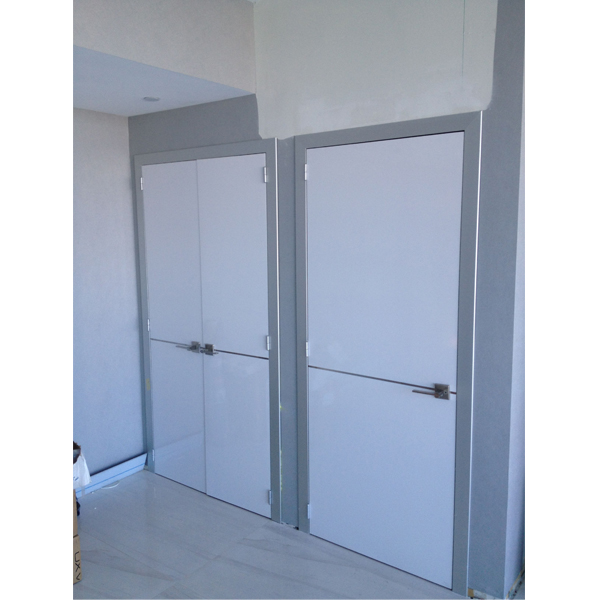 Jade Ocean Modern Double White Doors