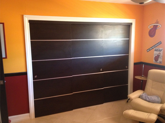 Miami Lakes Custom Closet Door-3