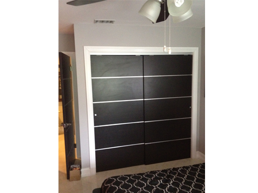 Miami Lakes Custom Closet Door-1