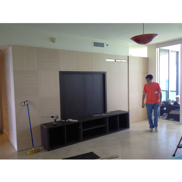 Trump Tower 3 Wall Paneling and Furniture